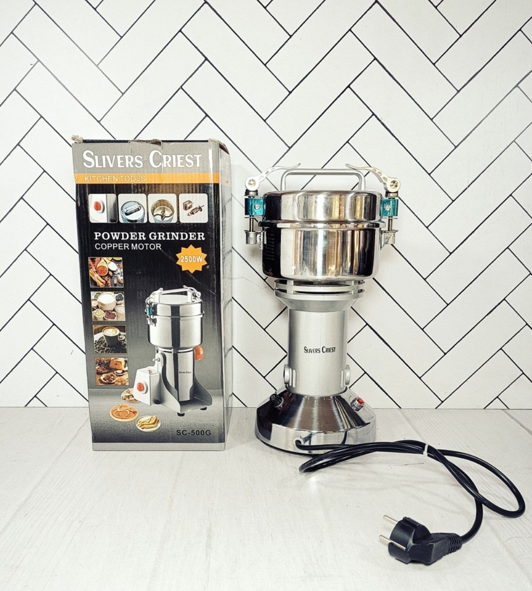 آسیاب صنعتی ۲۵۰۰ وات سیلورکرست مدل Sc-500G ۵۰۰ گرمی