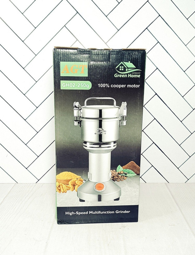 آسیاب صنعتی ۲۵۰ گرمی ۱۳۰۰ وات گرین هوم مدل GH02-250G